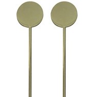 Jogo 2 Misturadores 19cm Para Drink Shake And Snack Bolinha Em Aço Inox Cor Dourada